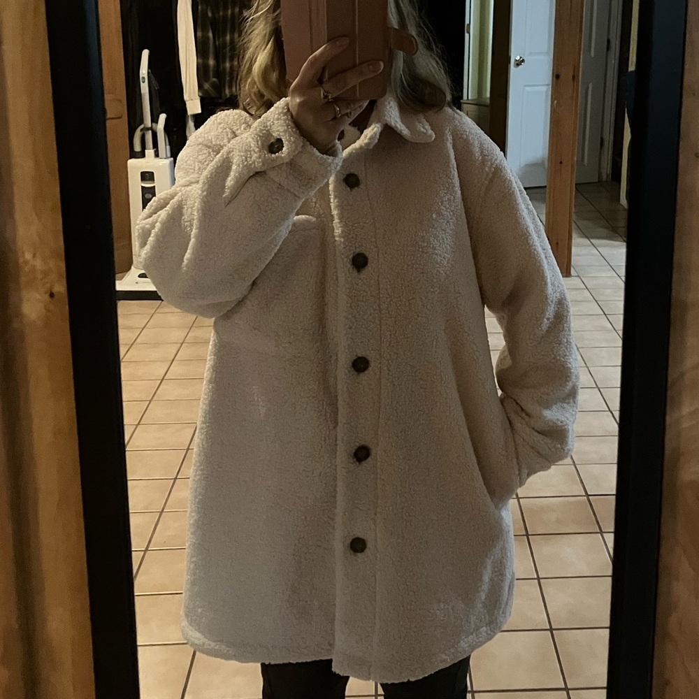Lucky brand Sherpa jacket/ coat